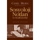 Sosyoloji Notları ve Konferanslar